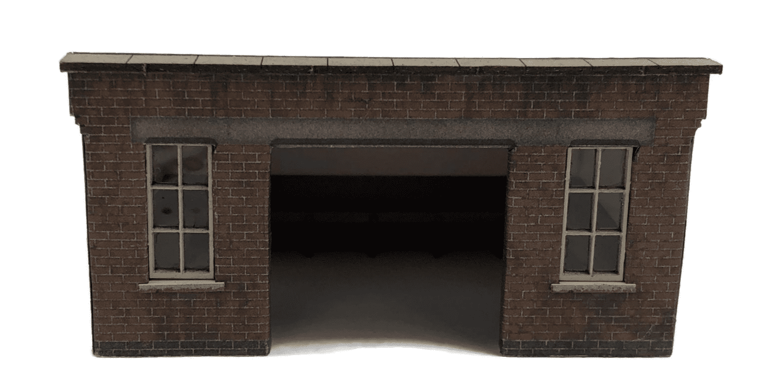Model Kit Platform Scale Model Scenery KX095 Small Platform Shelter Model Kit – Rails