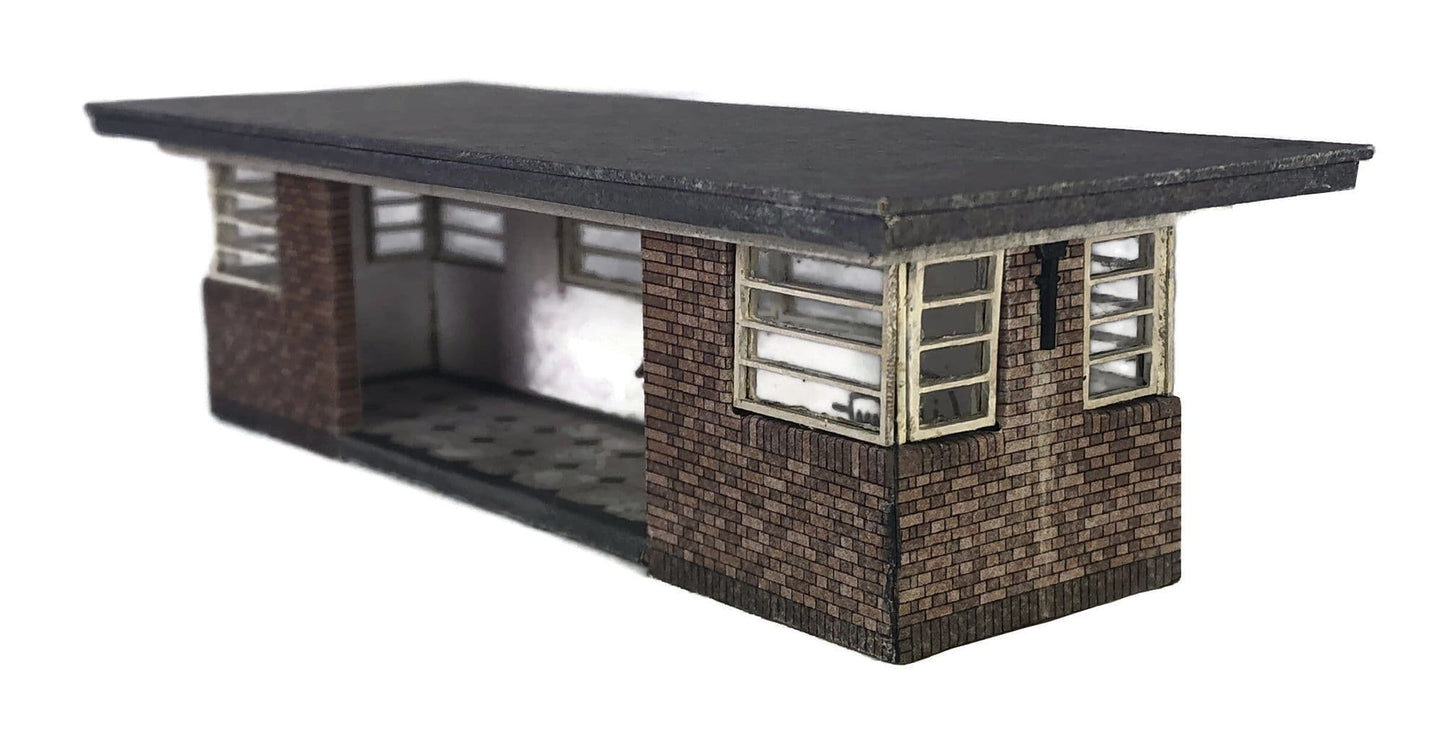 1930's Art Deco Bus/Tram Shelter Model Kit