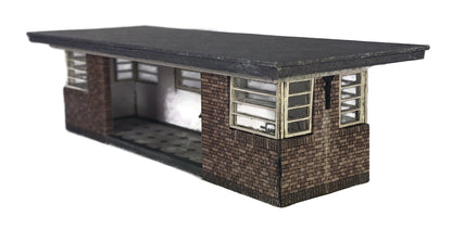 1930's Art Deco Bus/Tram Shelter Model Kit