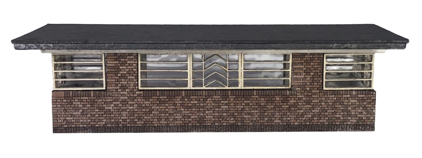 1930's Art Deco Bus/Tram Shelter Model Kit