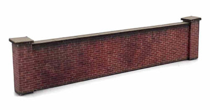 5ft Modular Victorian Red Brick Walls Model Kit