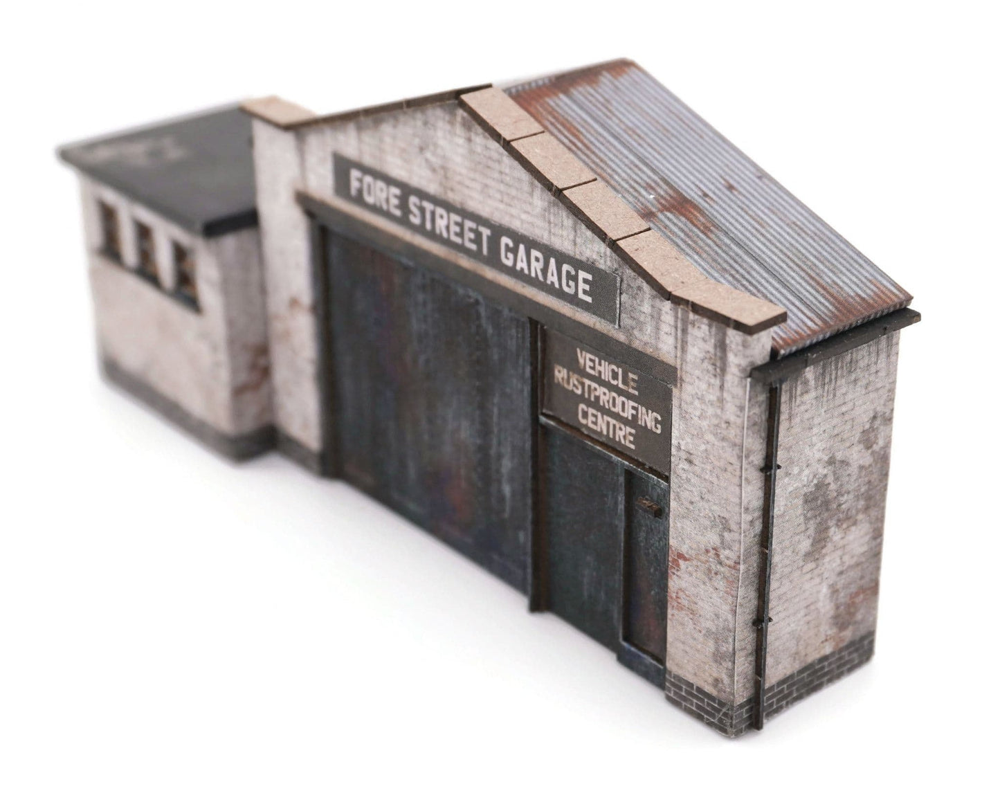 Fore Street Low Relief Garage Model Kit