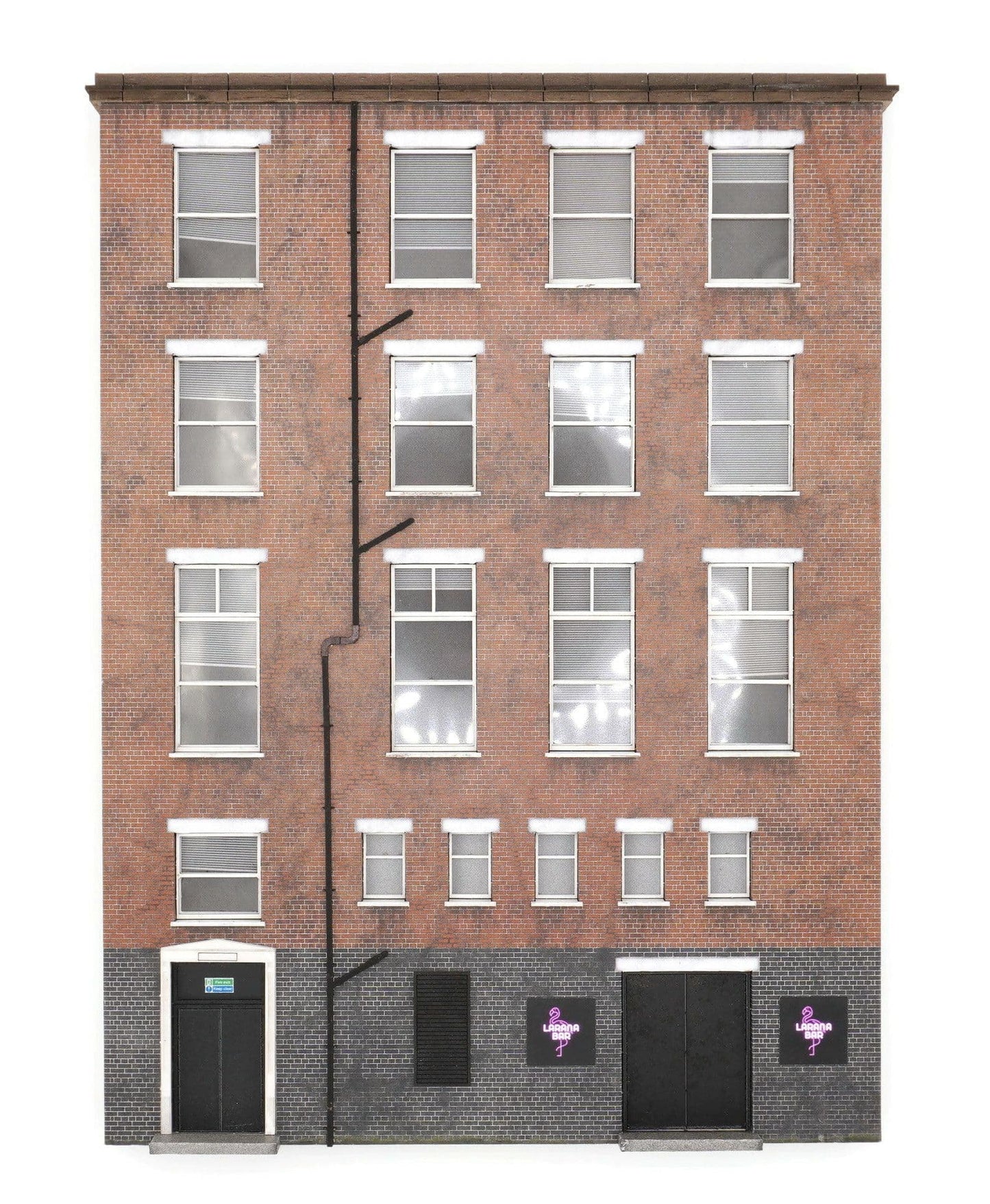 Low Relief Nightclub & Offices Model Kit