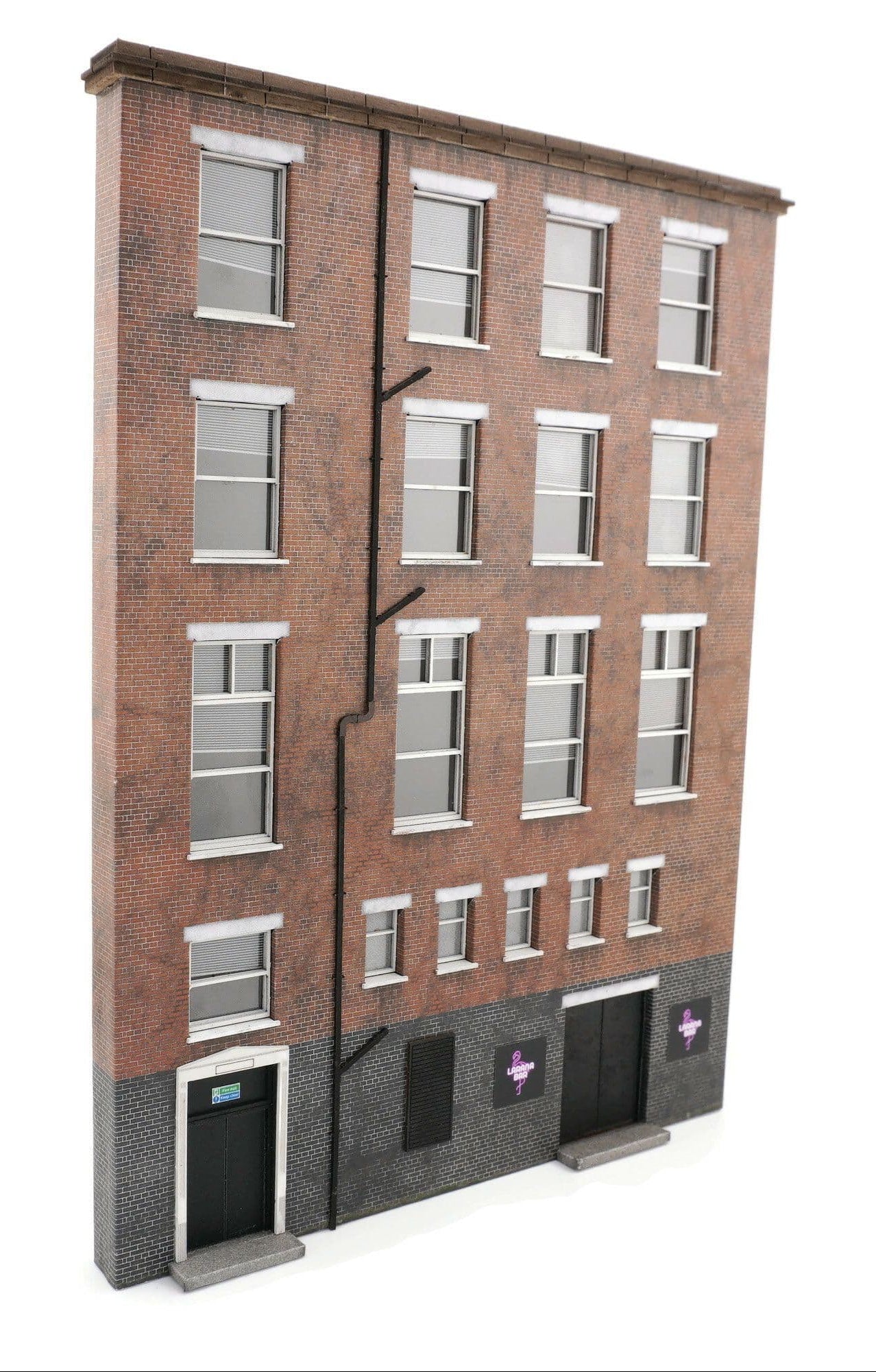 Low Relief Nightclub & Offices Model Kit