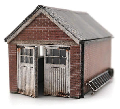 OO/HO 1960's Domestic Garage Model Kit