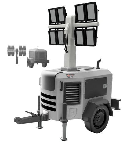 OO Gauge Lighting Tower (Single Pack) - Unpainted