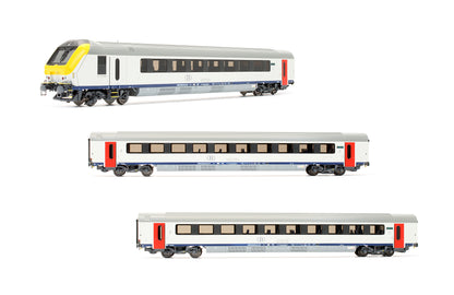 Pre-Owned Set Of 3 SNCB Class Passenger Cars
