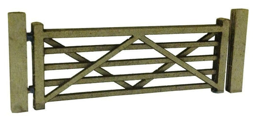 OO/HO Five Bar Gates Model Kit (x3)