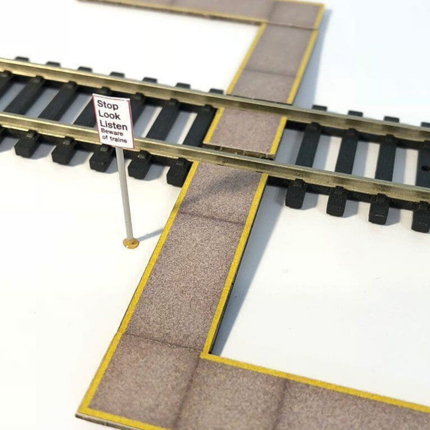 Foot Crossing/Pedestrian Level Crossing/Anti-Slip Walkway Model Kit