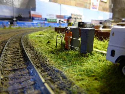 Laser Cut Tube Clamp Style Safety Railings Model Kit