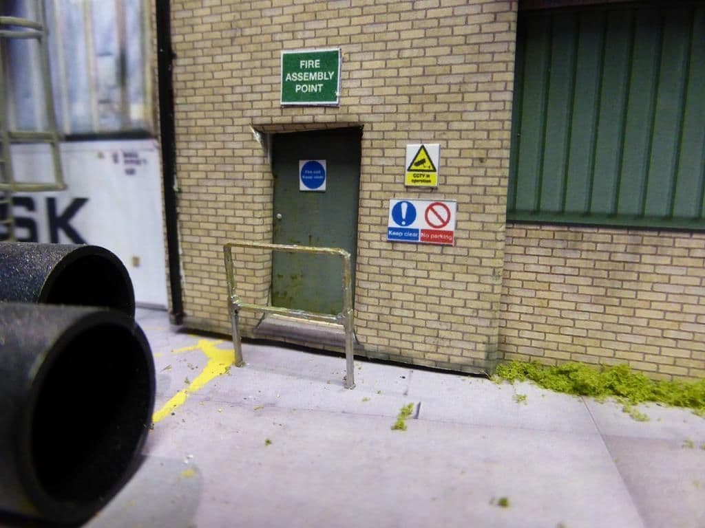 Laser Cut Tube Clamp Style Safety Railings Model Kit