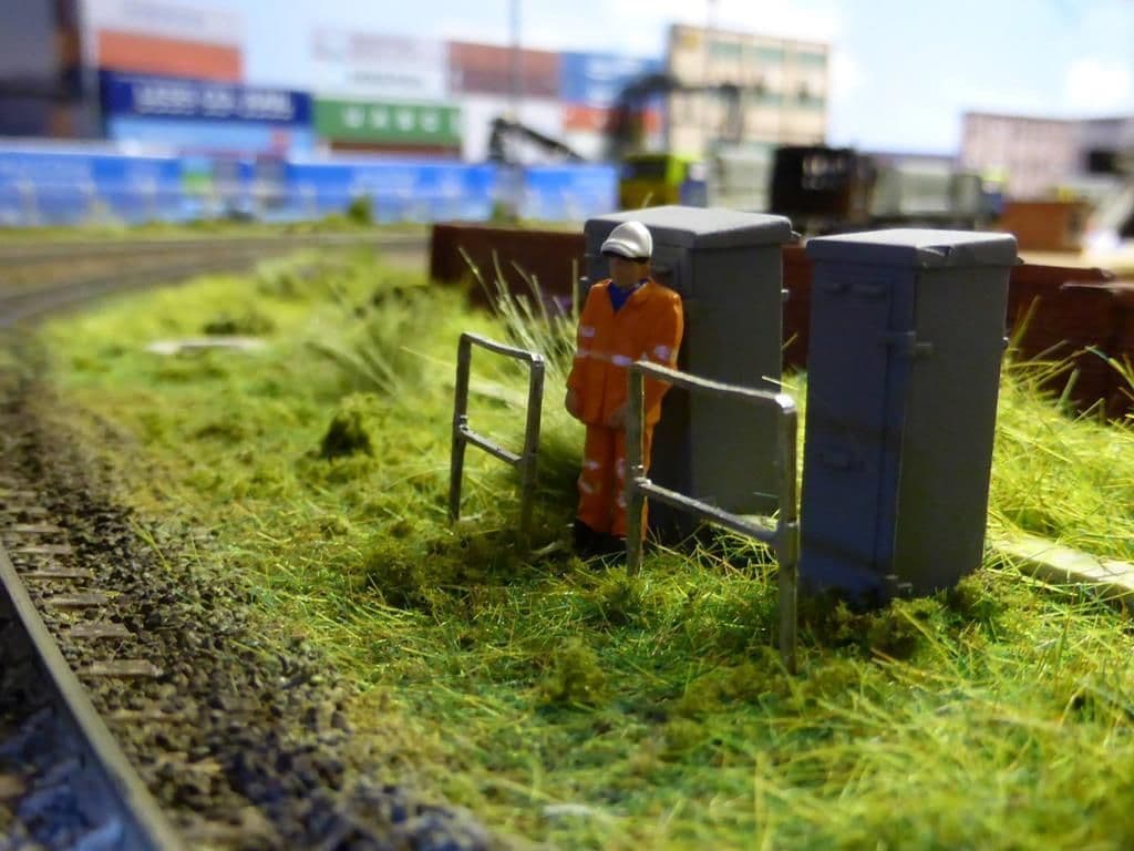 Laser Cut Tube Clamp Style Safety Railings Model Kit