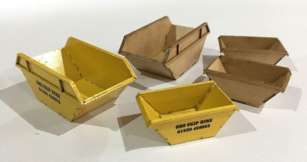Rubbish Skips Model Kit