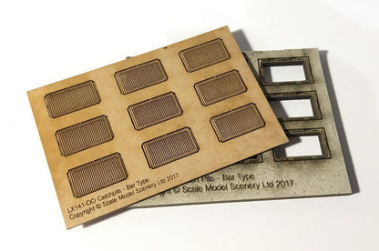 Laser Cut Drainage Catchpits Bar Type Model Kit