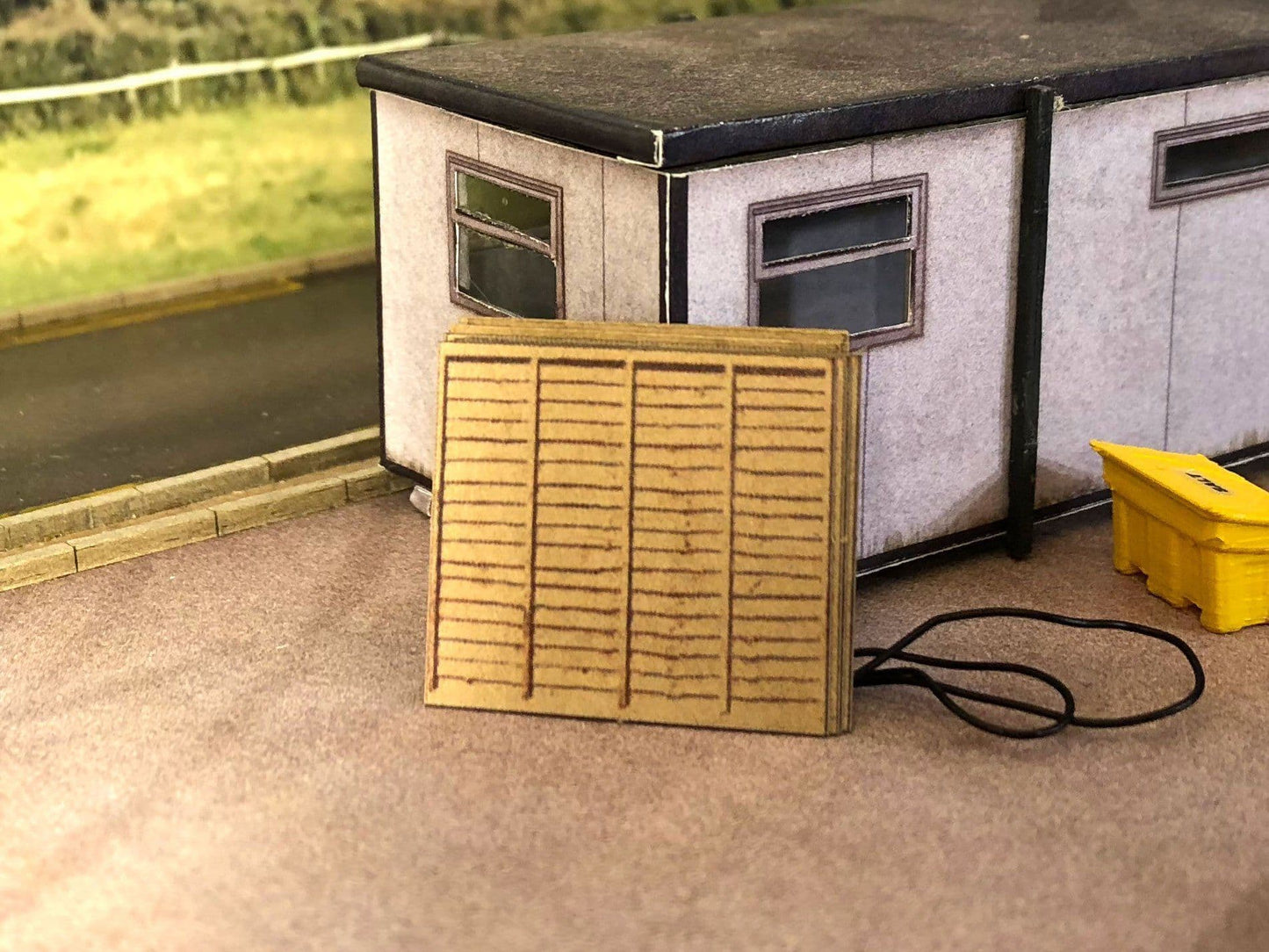 OO/HO 6ft Fence Panels Model Kit