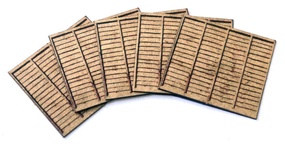 OO/HO 6ft Fence Panels Model Kit