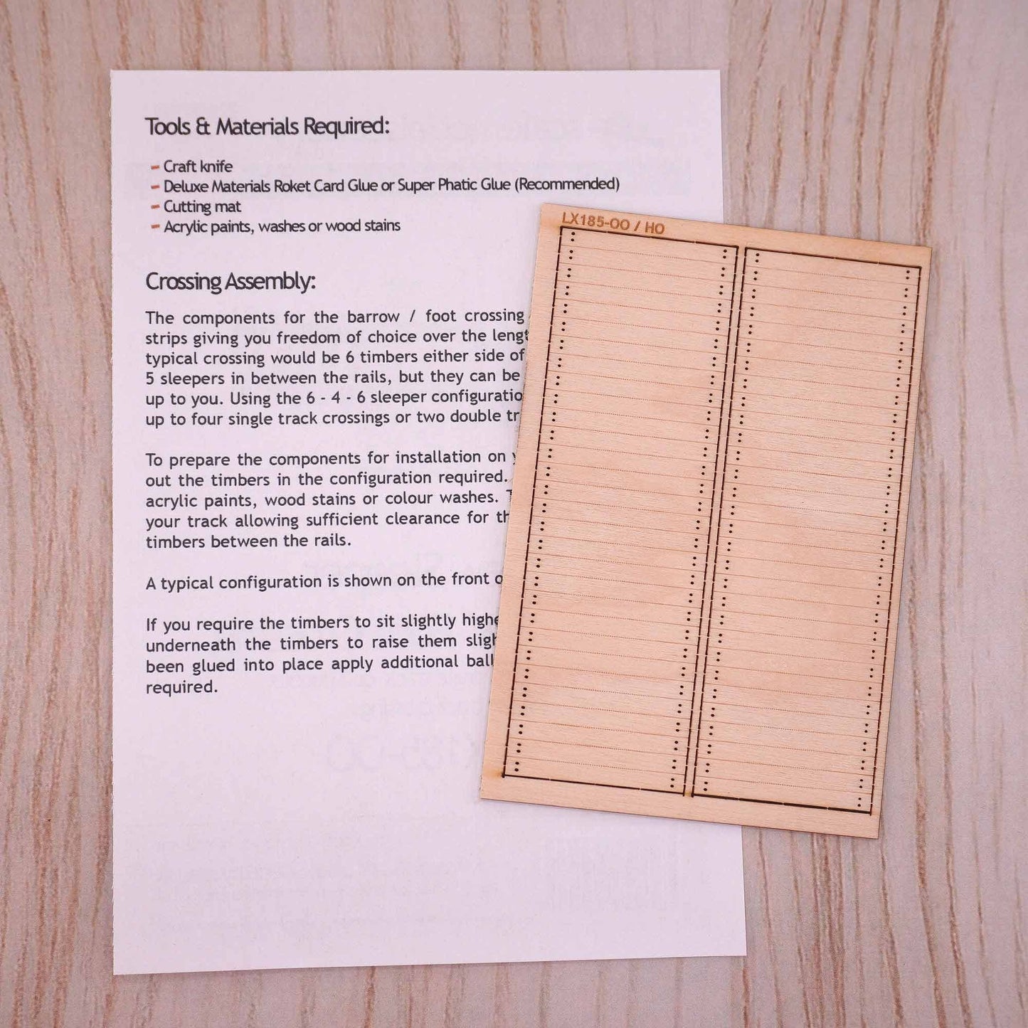 New Sleeper Barrow Crossing/Foot Crossing Model Kit