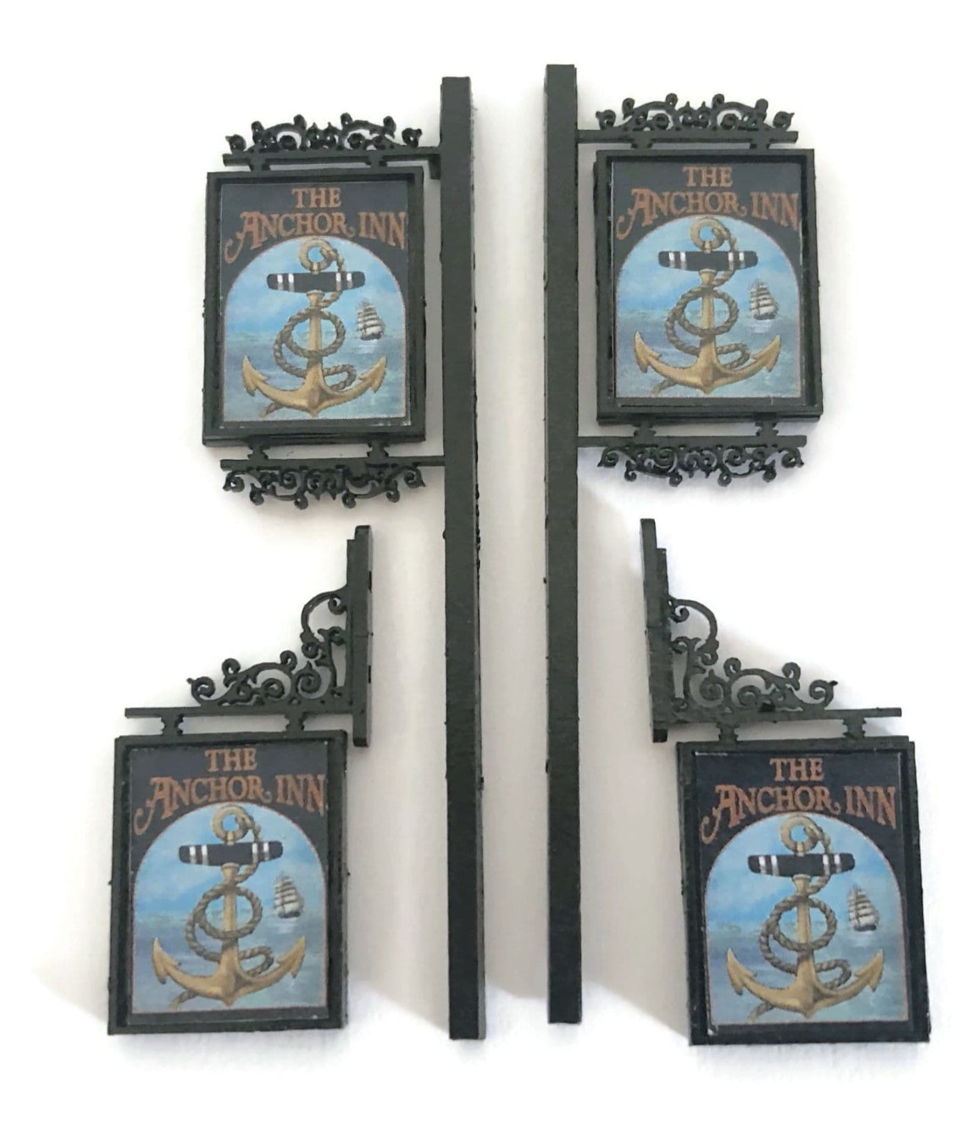 OO/HO Pub Signs Model Kit