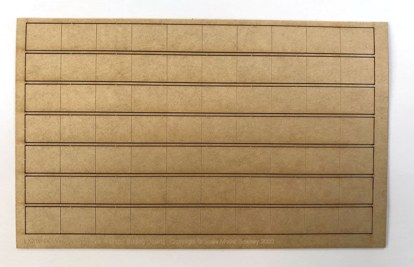 Vintage / Steam Era Platform Coping Model Kits