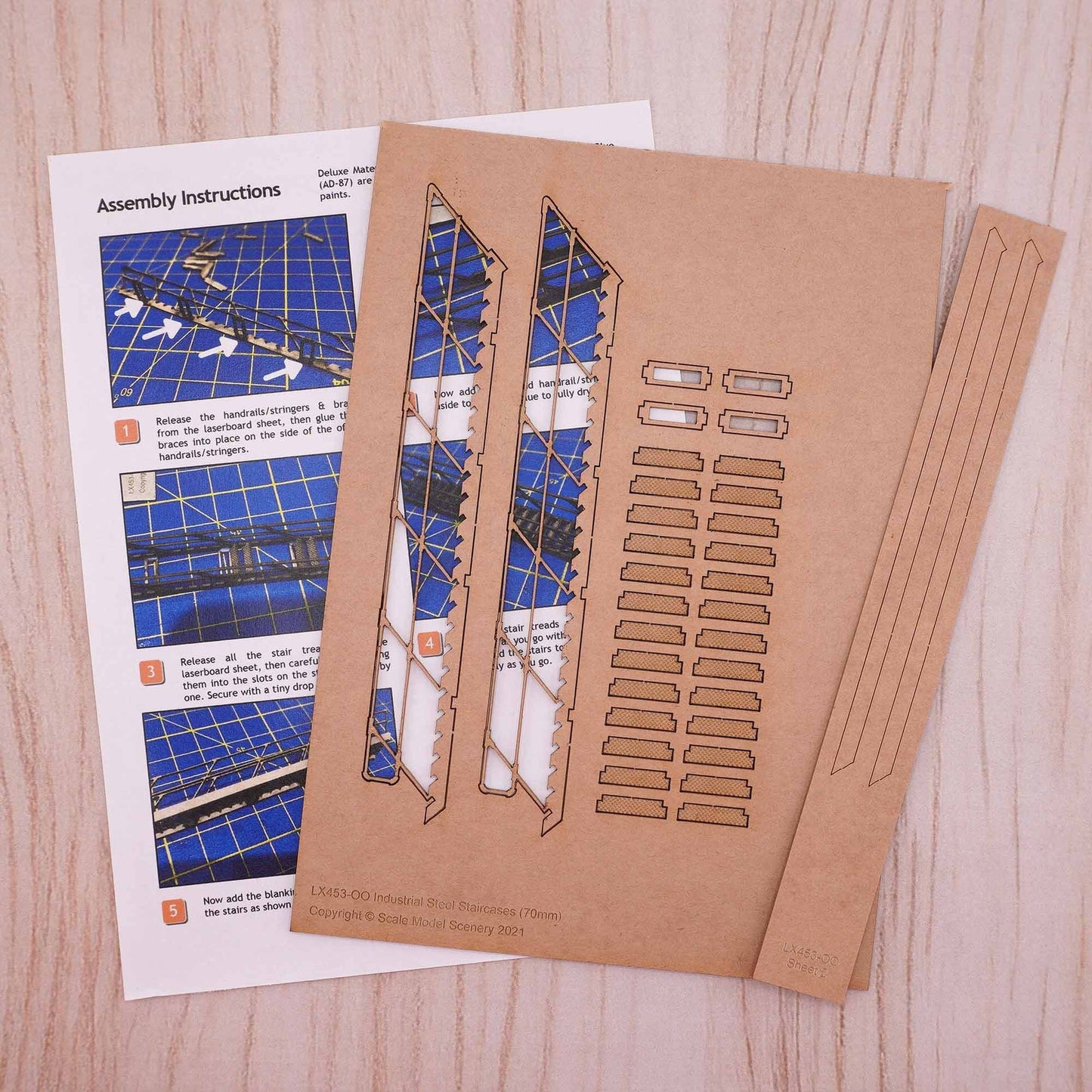 Industrial Staircases Model Kit