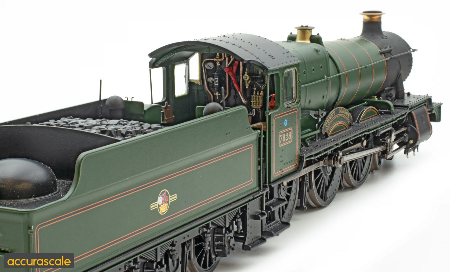 'Odney Manor' BR Lined Green (Late Crest) 4-6-0 No.7828 Steam Locomotive