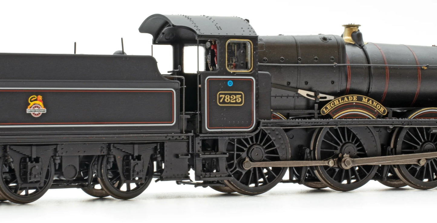 'Lechlade Manor' BR Lined Black (Early Crest) 4-6-0 No.7825 Steam Locomotive - DCC Sound