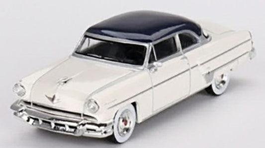 MGT00631-L Lincoln Capri 1954 Arctic White/Atlantic Blue (LHD)