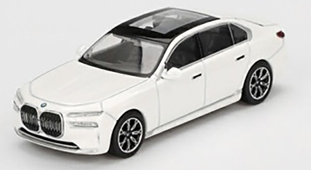MGT00819-R BMW I7 Xdrive 60 Mineral White (RHD)