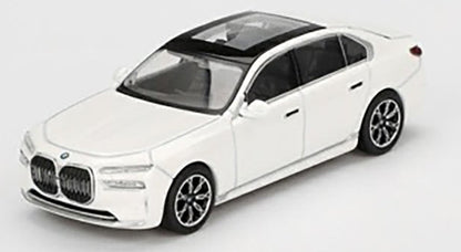 MGT00819-R BMW I7 Xdrive 60 Mineral White (RHD)