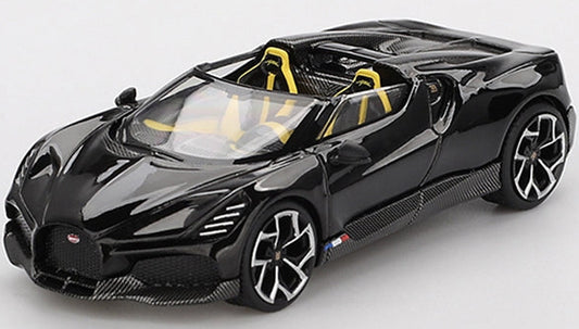 MGT01058-L Bugatti W16 Mistral Black (LHD)