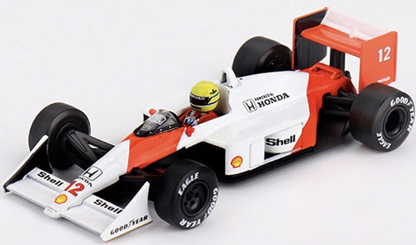 MGT01099-L McLaren MP4/4 No.12 Ayrton Senna 1988 Japanese Grand Prix Winner (LHD)