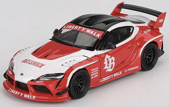 MGT01103-L LB Works Toyota GR Supra Red/White (LHD)