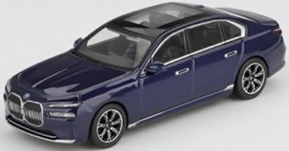 MGT01111-R BMW i7 xDrive60 Tanzanite Blue Metallic (RHD)