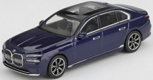 MGT01111-R BMW i7 xDrive60 Tanzanite Blue Metallic (RHD)