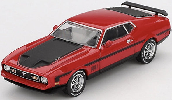 MGT01122-L Ford Mustang Mach1 1971 Race Red (LHD)
