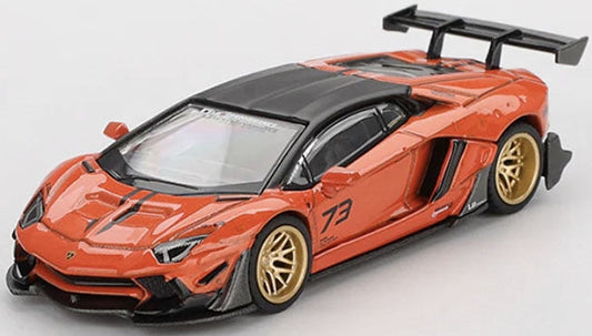 MGT01133-R LB Works Lamborghini Aventador Limited Edition Orange MDX 2025 (RHD)