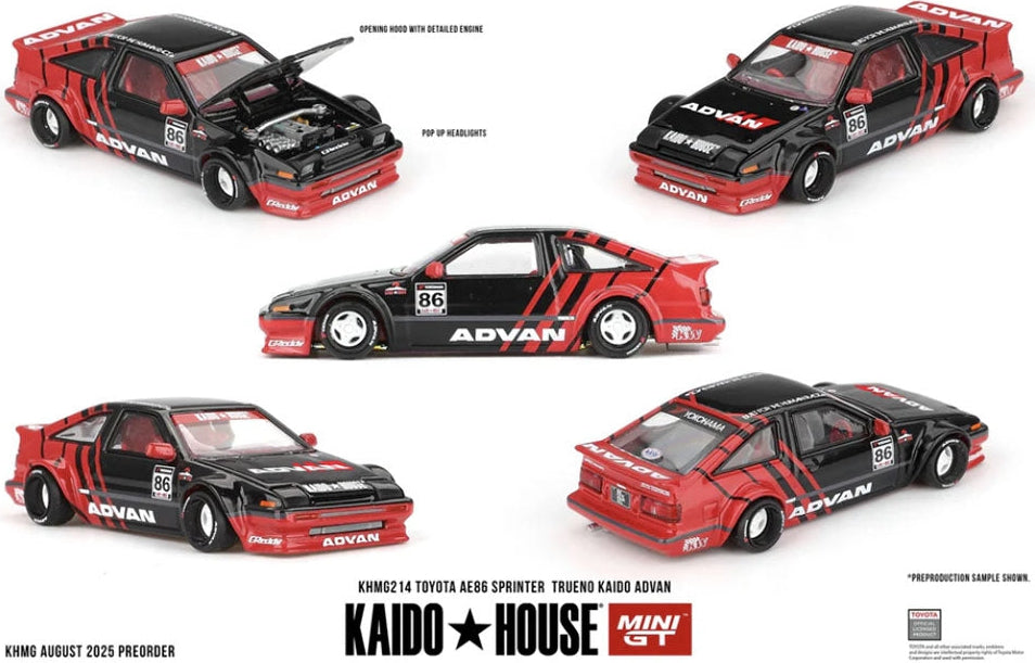 MGTKHMG214 Toyota AE86 Sprinter Trueno Kaido Advan