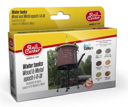 Rail Center - Water tanks Wood & Metal epoch I-II-III