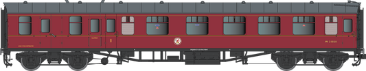 BR Mk1 Maroon BCK W21020 Western Region - DCC Fitted