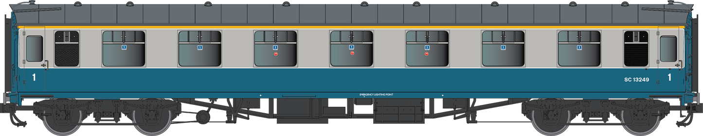 BR Mk1 Blue/Grey FK W13078 Western Region - DCC Fitted