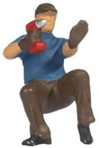 N15049 Roofers (6) Figure Set