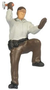 N15049 Roofers (6) Figure Set