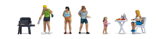 Campers and Accessories Figure Set of 5