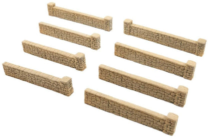 N58287 HO Scale Sandstone Walling 100cm
