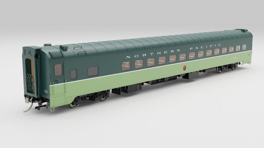 HO Plan 7509 Coach: Northern Pacific Day-Nite - Streamline: #590