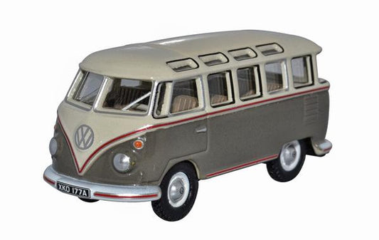 VW T1 Samba Bus Mouse Grey/Pearl White