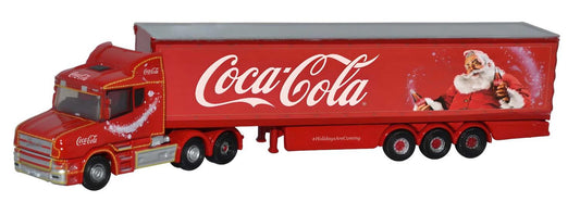 Scania T Cab Box Trailer Coca Cola Xmas