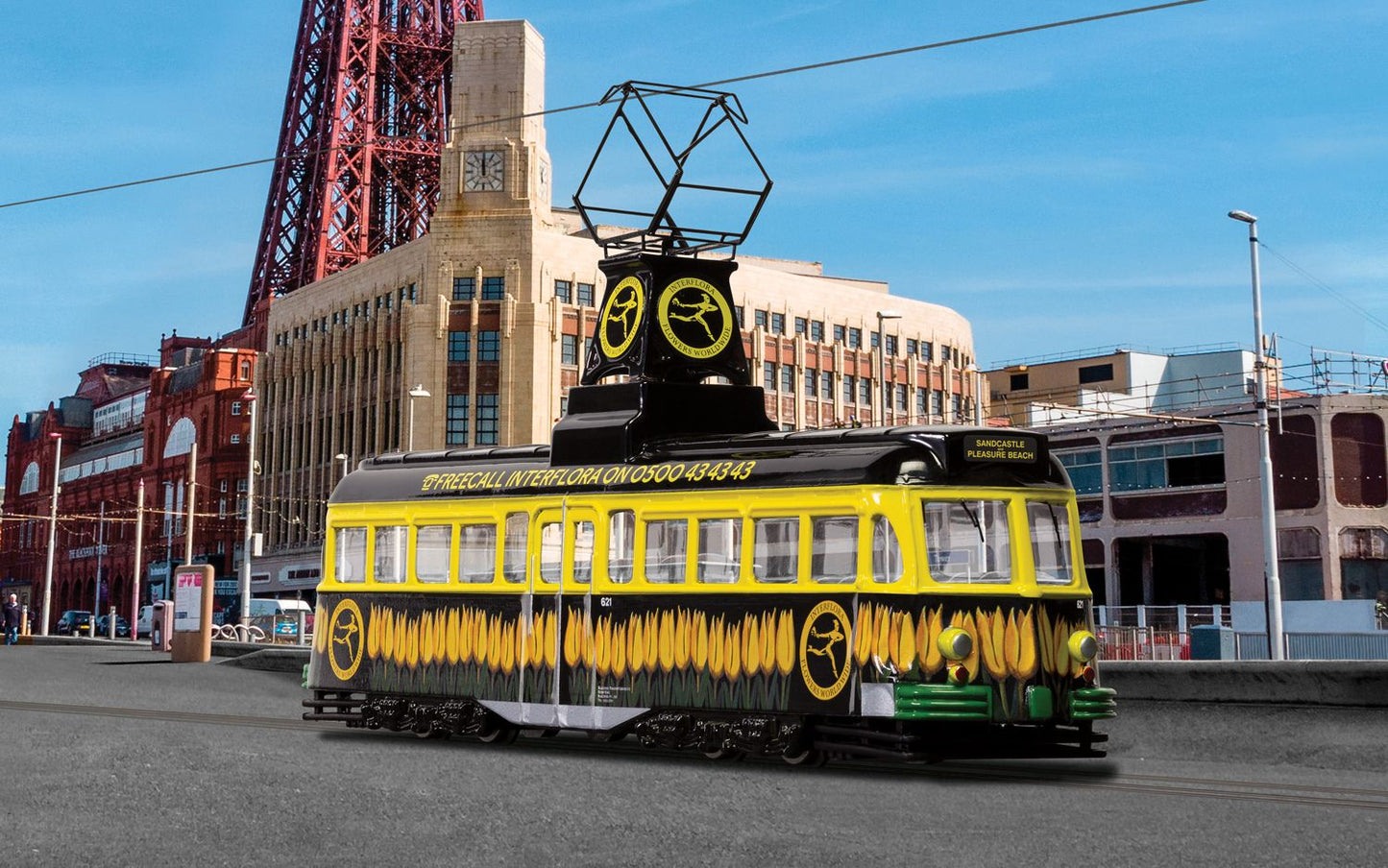 Brush Railcoach - Blackpool Transport 'Interflora'