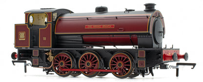 Hunslet 'Austerity' 0-6-0 Saddle Tank United Steel Company 'Ore Mining Branch' No.18 Steam Locomotive - DCC Sound