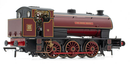 Hunslet 'Austerity' 0-6-0 Saddle Tank United Steel Company 'Ore Mining Branch' No.18 Steam Locomotive - DCC Sound